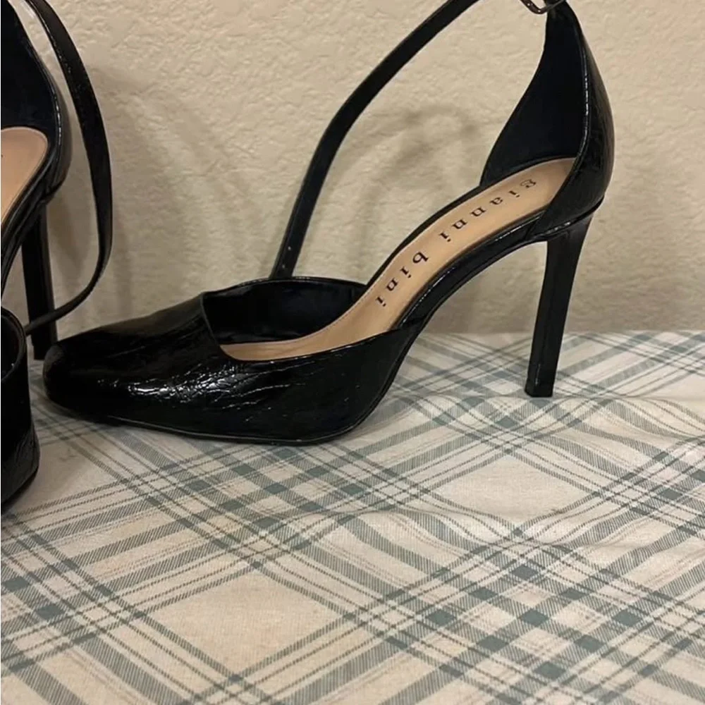 Gianni bini black size 5.5 heels - Picture 1 of 5